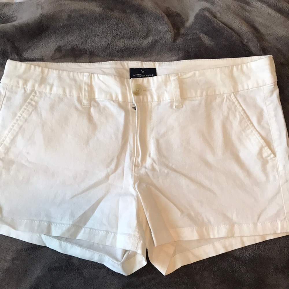 White Shorts